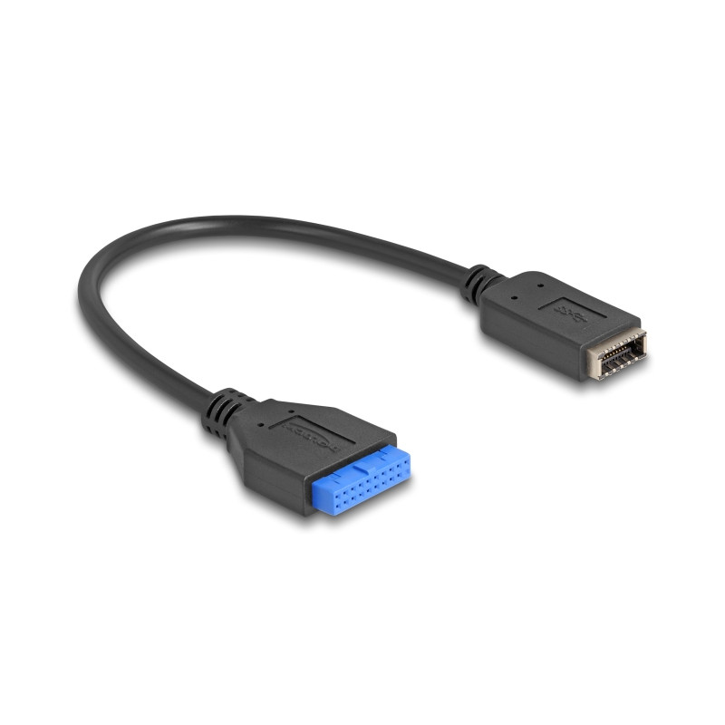 Delock USB 5 Gbps Kabel Pfostenbuchse zu intern USB Typ-E Key A Buchse 25 cm