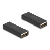 Delock Adapter Gender Changer USB 2.0 Typ-A Buchse zu Buchse Metall