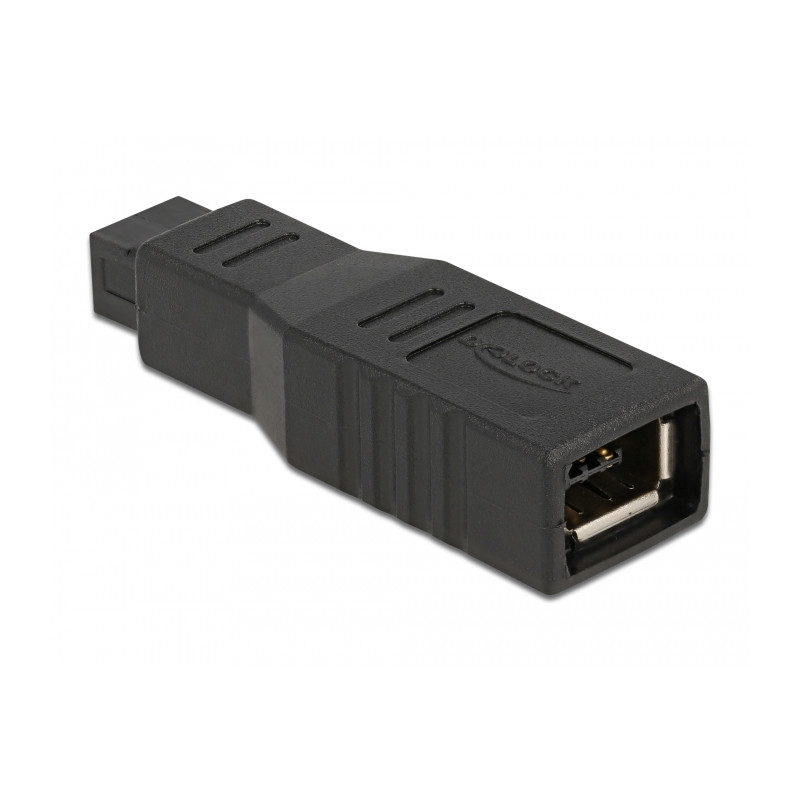 Delock Adapter FireWire 9 Pin Stecker zu 6 Pin Buchse