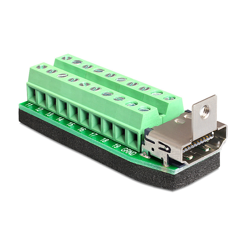 Delock Terminalblock Adapter HDMI Buchse zu 20 Pin