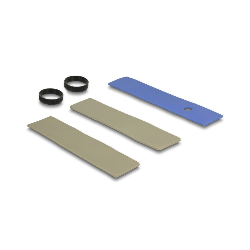 Delock Kühlkörper 100 mm für M.2 Modul schwarz