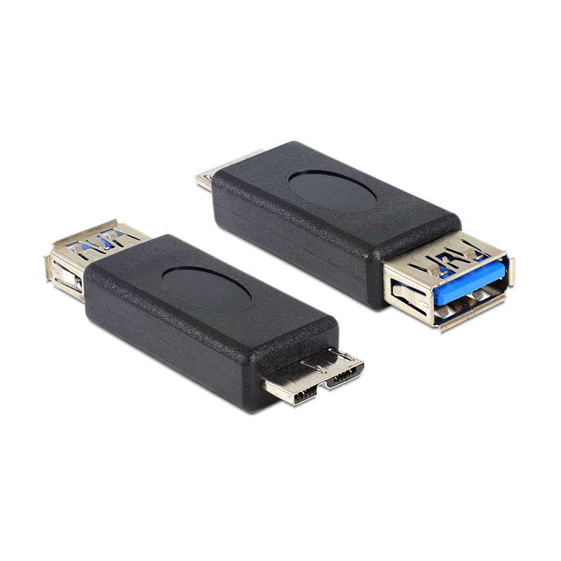 Delock Adapter USB 5 Gbps-A Buchse - micro USB 5 Gbps-B Stecker