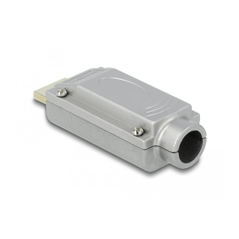 Delock HDMI-A Stecker zu Terminalblock mit Metall Gehäuse