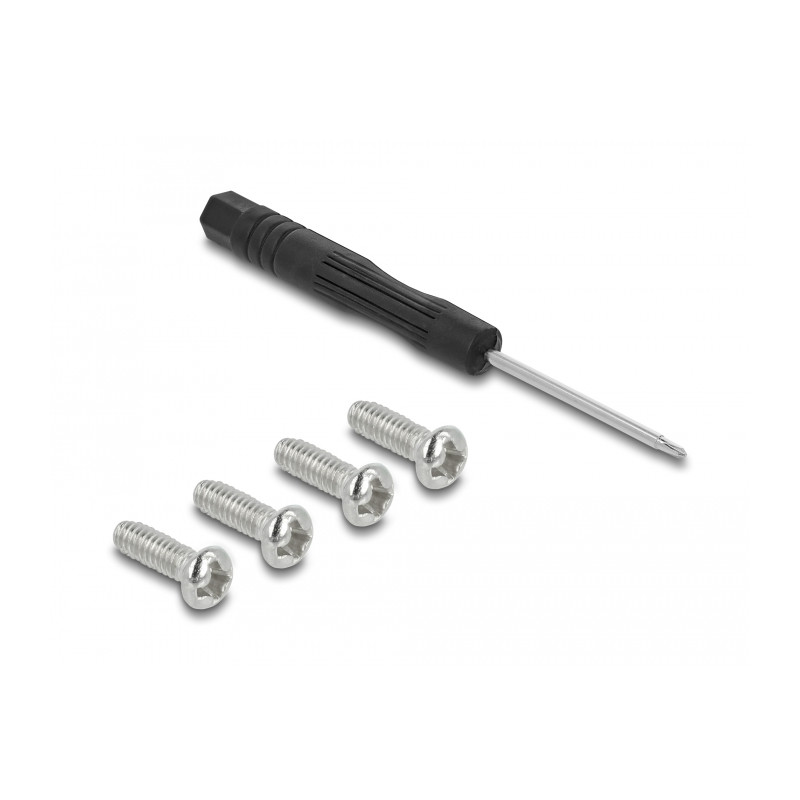 Delock HDMI-A Stecker zu Terminalblock mit Metall Gehäuse