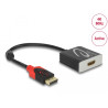Delock Aktiver DisplayPort 1.4 zu HDMI Adapter 4K 60 Hz (HDR)