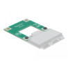 Delock Mini PCI Express / mSATA Verlängerung Half size - Full size