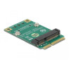 Delock Konverter Mini PCI Express Half-Size - Full-Size