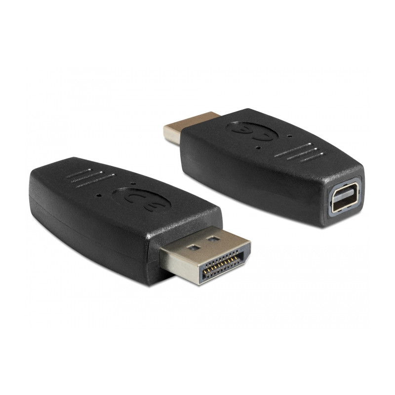 Delock Adapter DisplayPort 1.2 Stecker - DisplayPort mini Buchse