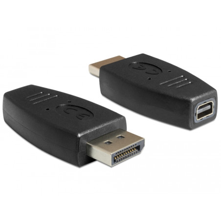 Delock Adapter DisplayPort 1.2 Stecker - DisplayPort mini Buchse