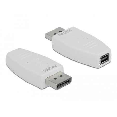 Delock Adapter DisplayPort 1.2 Stecker - DisplayPort mini Buchse