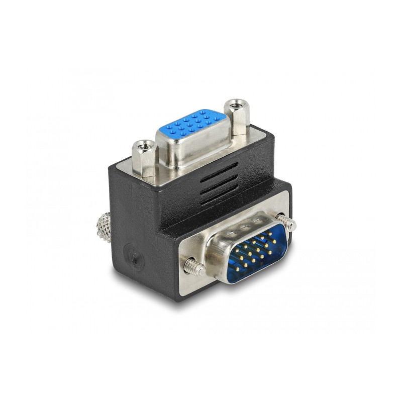 Delock Adapter VGA Stecker zu Buchse 270° gewinkelt