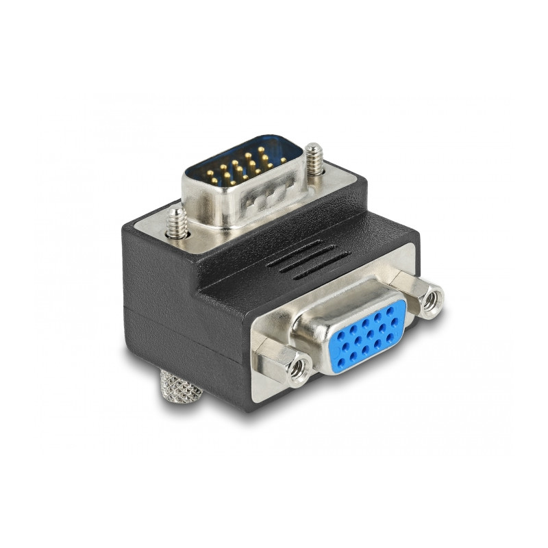 Delock Adapter VGA Stecker zu Buchse 270° gewinkelt