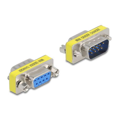 Delock D-Sub 9 Pin Stecker - D-Sub 9 Pin Buchse – Port Schoner