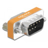 Delock D-Sub 9 Pin Stecker - D-Sub 9 Pin Buchse Nullmodem