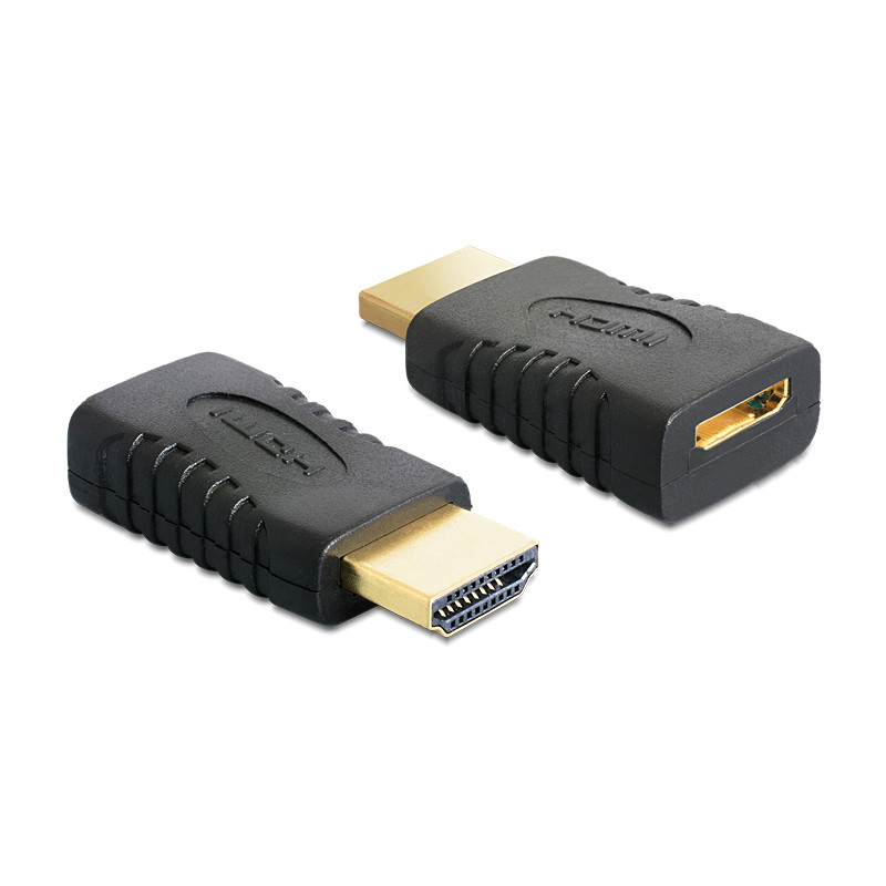Delock Adapter High Speed HDMI - A Stecker zu C Buchse