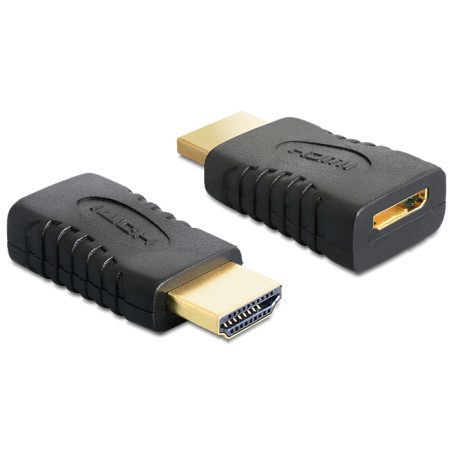 Delock Adapter High Speed HDMI - A Stecker zu C Buchse
