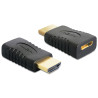 Delock Adapter High Speed HDMI - A Stecker zu C Buchse