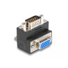 Delock Adapter VGA Stecker zu Buchse 270° gewinkelt