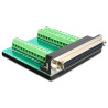 Delock Terminalblock - D-Sub 37 Pin Buchse