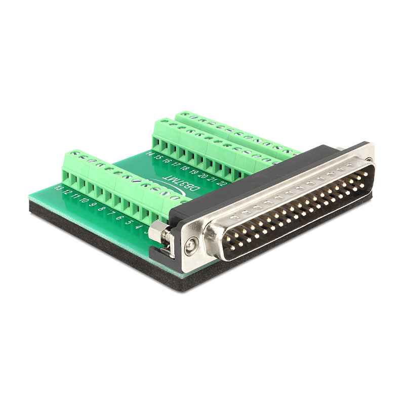 Delock Terminalblock - D-Sub 37 Pin Stecker
