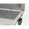 Delock Adapter USB 5 Gbps Typ-A Stecker-Buchse gewinkelt 270° horizontal