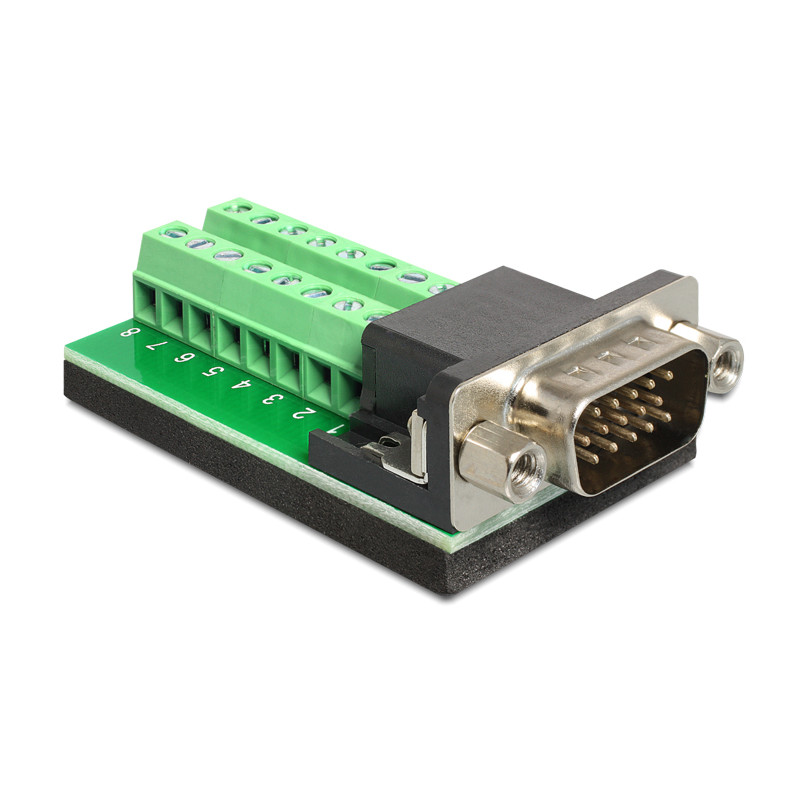 Delock Terminalblock - VGA Stecker