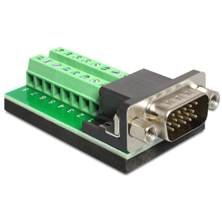 Delock Terminalblock - VGA Stecker