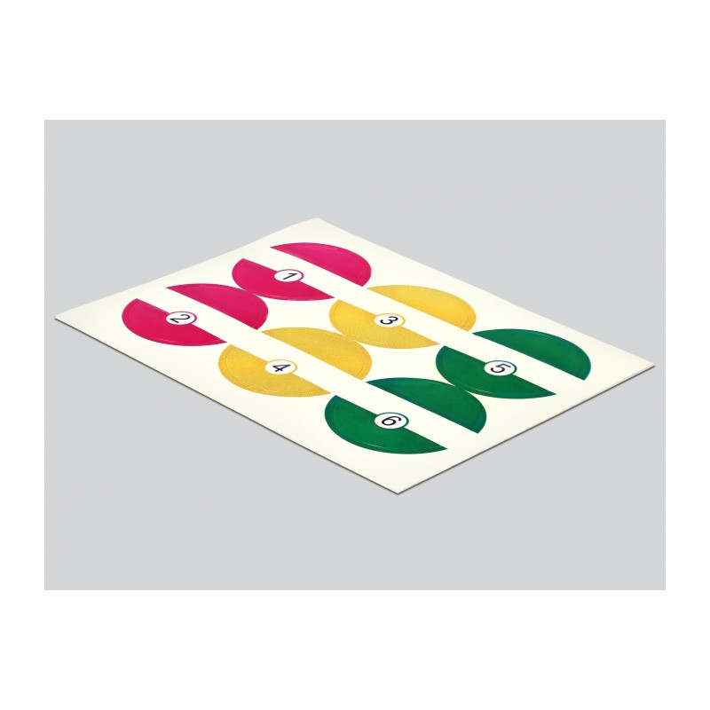 Delock Kabelmarker Clip Set 4 Stück