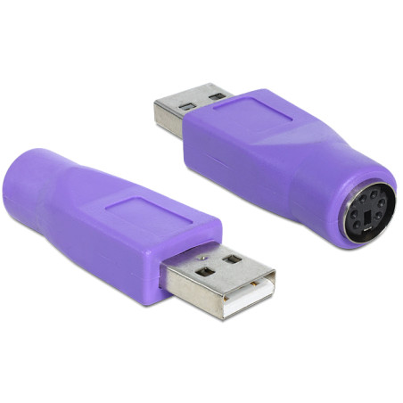 Delock Adapter USB Typ-A Stecker - PS/2 Buchse