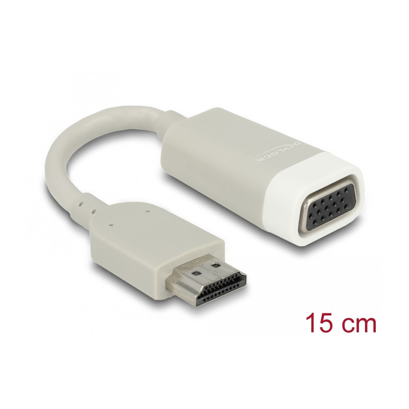 Delock Adapter HDMI-A Stecker - VGA Buchse