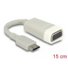 Delock Adapter HDMI Mini-C Stecker zu VGA Buchse