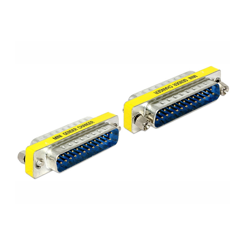 Delock D-Sub 25 Pin Stecker - Stecker Gender Changer