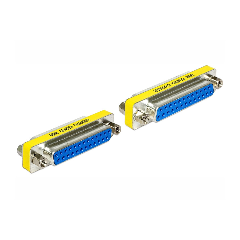 Delock D-Sub 25 Pin Buchse - Buchse Gender Changer