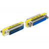 Delock D-Sub 25 Pin Stecker - Buchse Portschoner