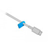 Delock Kabelmarker Clip zum Selbstbeschriften Set 6 Stück