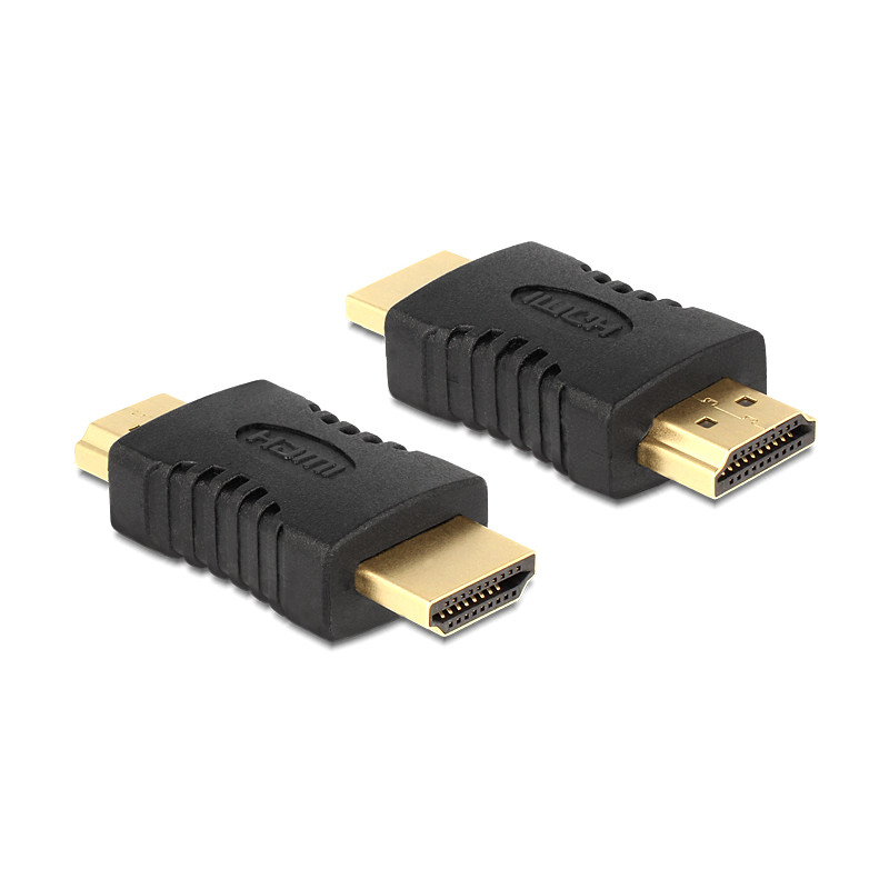 Delock Adapter HDMI A Stecker - Stecker Gender Changer