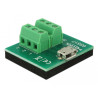 Delock Adapter Micro USB Buchse - Terminalblock 6 Pin