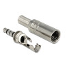 Delock Klinkenstecker 3,5 mm 4 Pin Stereo mit Knickschutz Lötversion