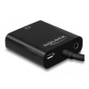 Delock Adapter HDMI Micro-D Stecker - VGA Buchse mit Audio schwarz