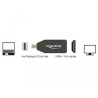 Delock Adapter mini DisplayPort 1.2 Stecker - HDMI Buchse 4K Passiv schwarz