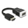 Delock Adapter HDMI-A Stecker - VGA Buchse mit Audio