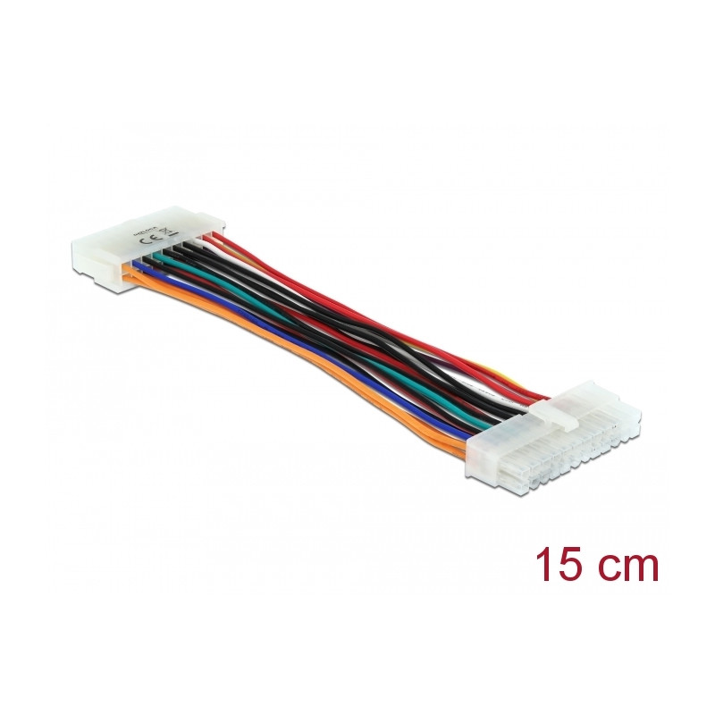 Delock ATX Kabel 24-polig Stecker zu 20-polig Buchse