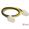 Delock Stromkabel P4 Stecker - P4 Stecker 30 cm