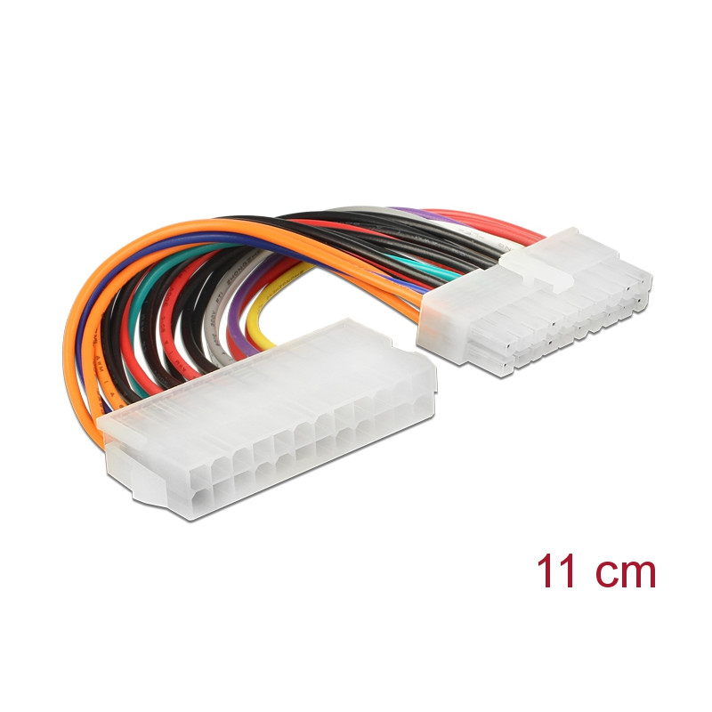Delock ATX Kabel 24-polig Buchse zu 20-polig Stecker