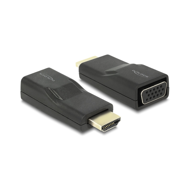 Delock Adapter HDMI-A Stecker - VGA Buchse
