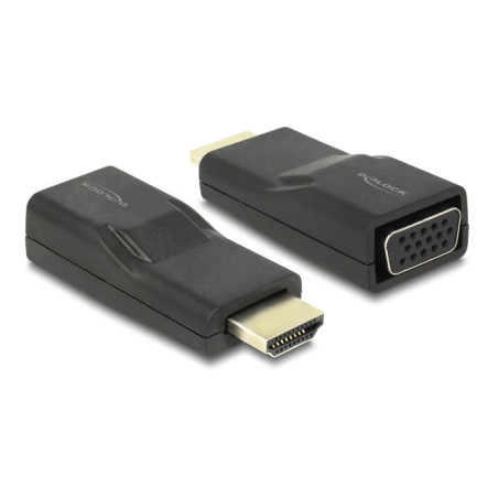 Delock Adapter HDMI-A Stecker - VGA Buchse