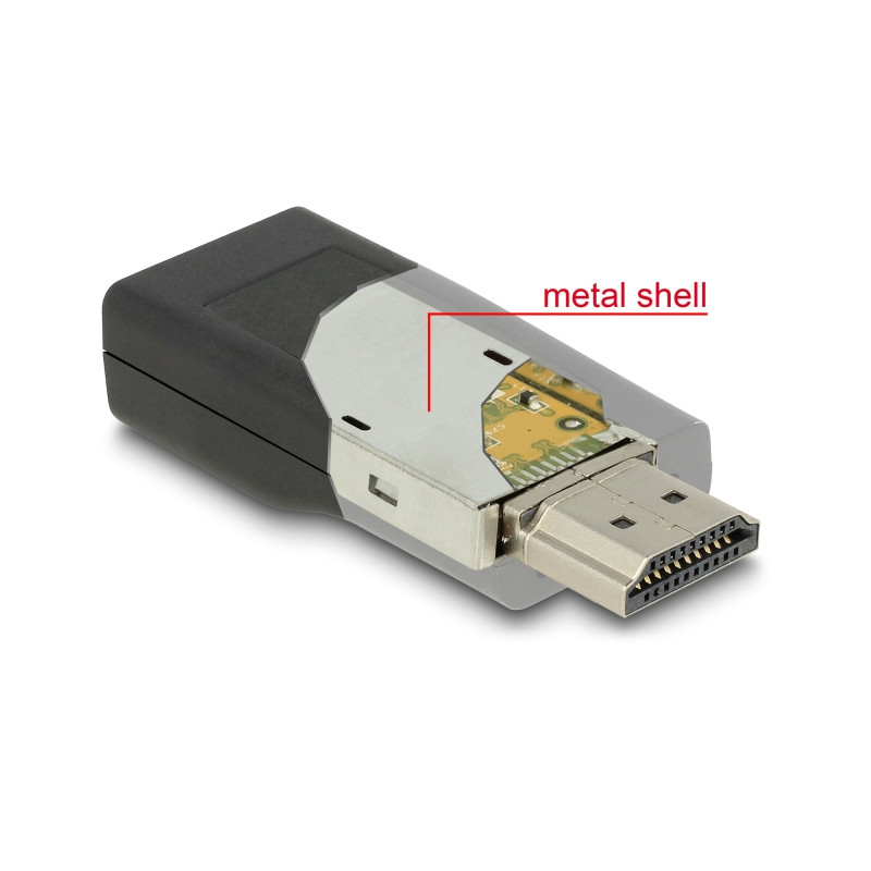Delock Adapter HDMI-A Stecker - VGA Buchse