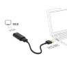 Delock Adapter HDMI-A Stecker - VGA Buchse Metallgehäuse mit 15 cm Kabel