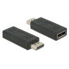 Delock Adapter DisplayPort 1.2 Stecker - DisplayPort Buchse Portschoner