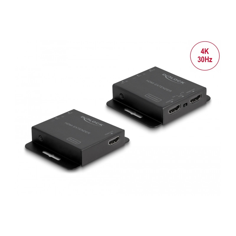 Delock HDMI Extender Set über Cat.6 Kabel 4K 30 Hz